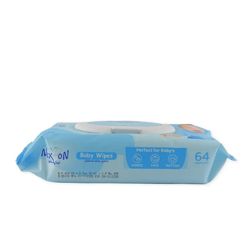 Nexton Fragrance-Free Baby Wipes, 64 Pack – additional product view 4 of 4