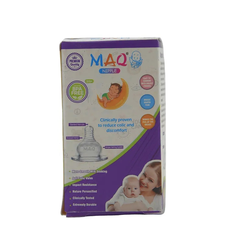 PACK OF 2 SOFT SILICON NIPPLE MAQ - image 2