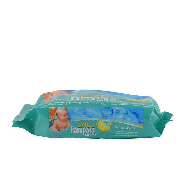 PAMPARS WIPES 72PCS