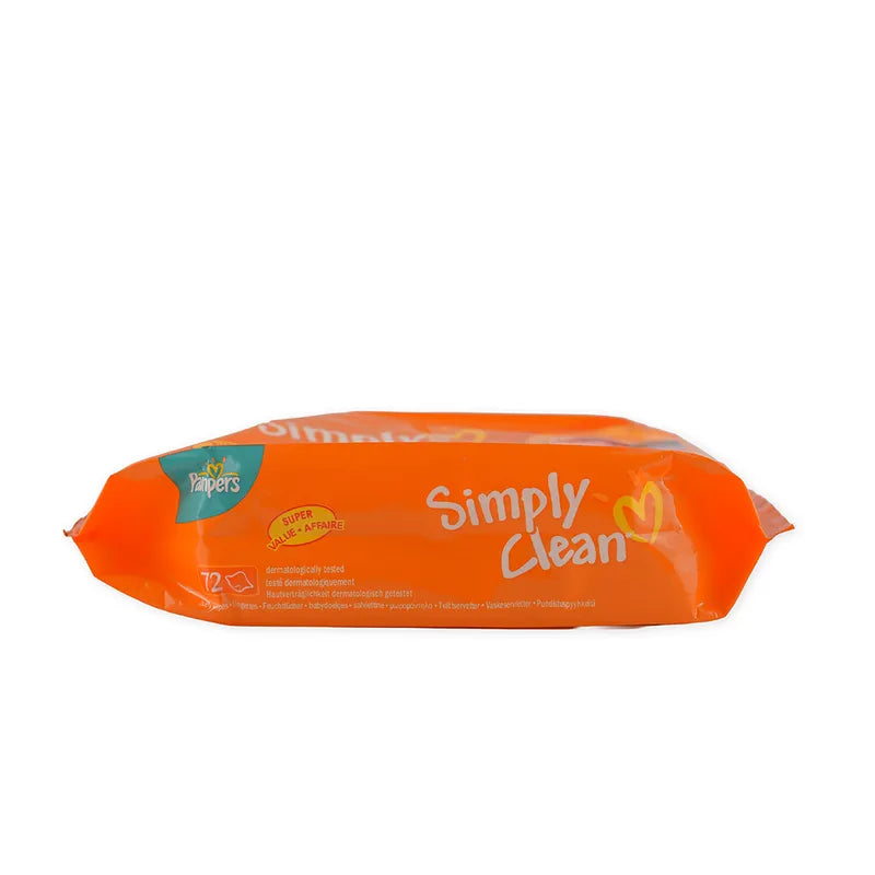 PAMPER WIPES 72PCS