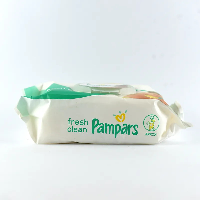 PAMPARS BABY WIPES FRESH CLEAN 72PCS