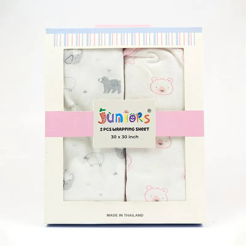 PREMIUM JUNIOR WRAPPING SHEET 2 PCS SET ANIMAL THEME - image 2