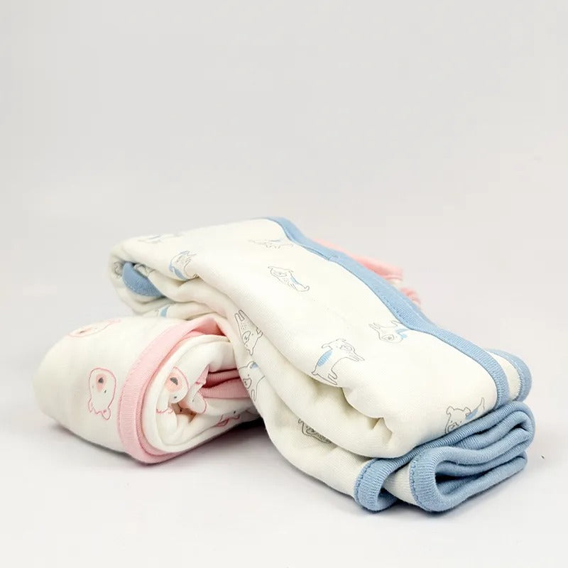 Junior Baby Wrapping Sheets 2-Pack, Bear & Dog