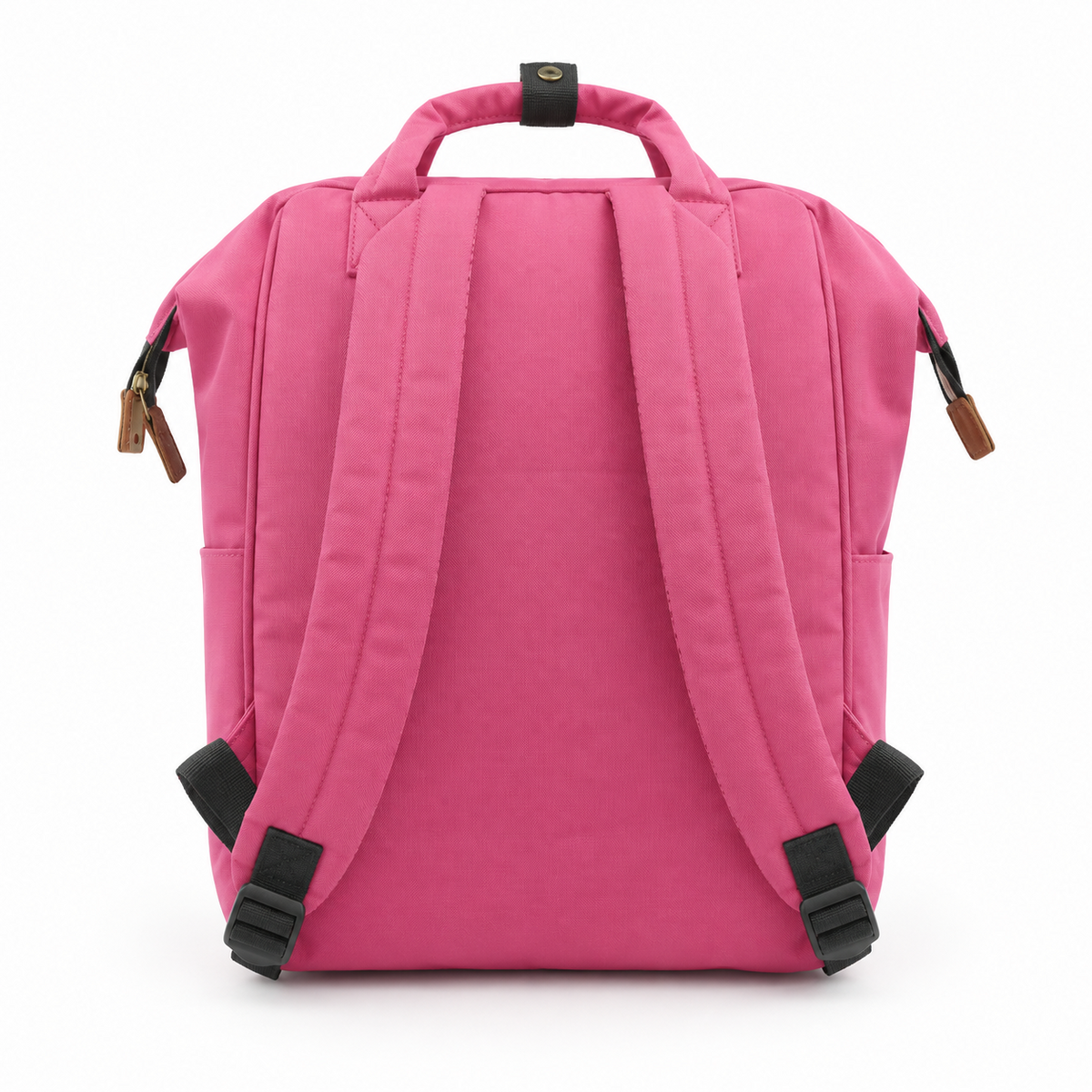 Premium Multi Functional Diaper Backpack Pink Edition - Back View