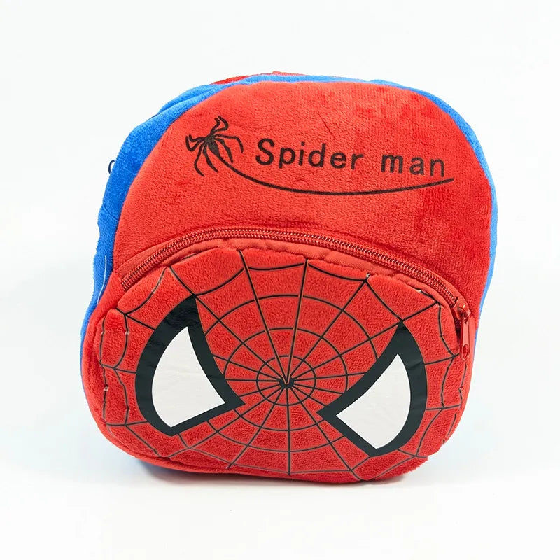 PREMIUM SPIDER MAN RED BACKPACK FOR KIDS ULTRA-SOFT VELVET