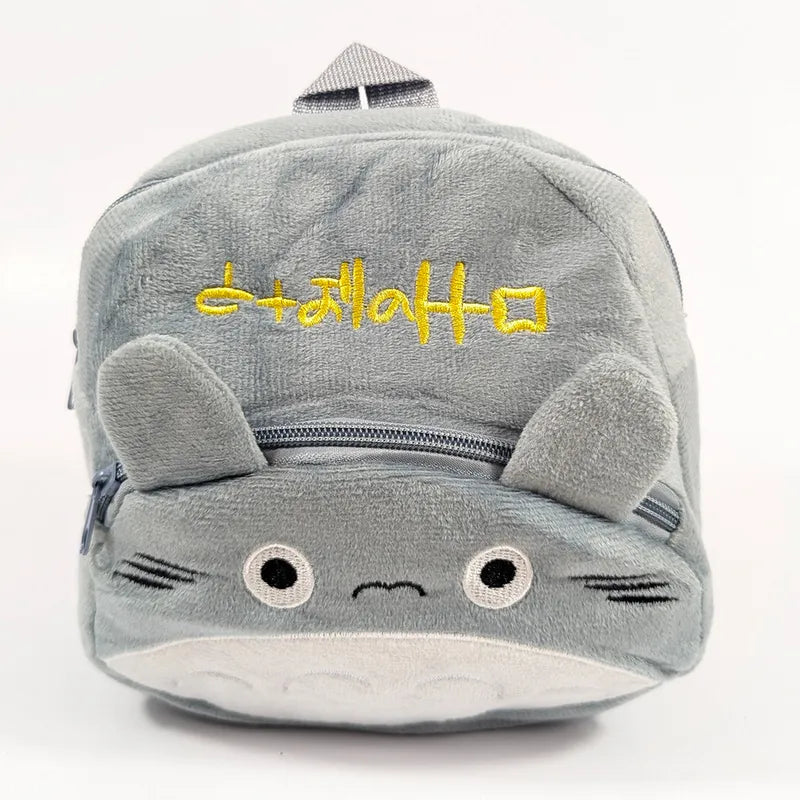 PREMIUM TOTORO GREY BACKPACK FOR KIDS ULTRA-SOFT VELVET