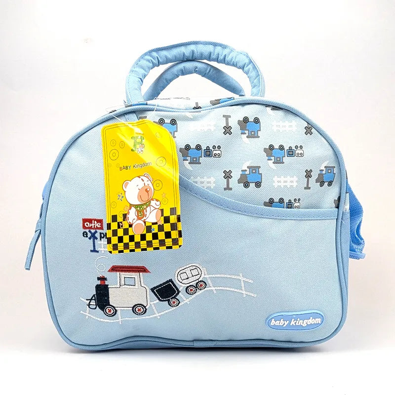 SKY BLUE MULTI PURPOSE BABY ESSENTIALS DIAPER BAG