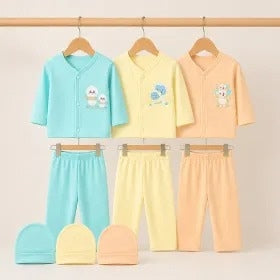 3 Piece Bodysuit Pack of 3 Multi Color Monkey Elephant