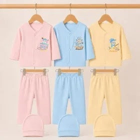 3 Piece Bodysuit Pack of 3 Multi Color Penguin