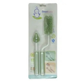 BABY SILICONE BOTTLE BRUSH GREEN SMART BABY