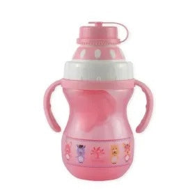 BABY SIPPER+FEEDER PINK