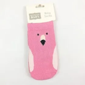 BABY SOCKS IMP CHINA HIGH QUALITY FLAMINGO PINK