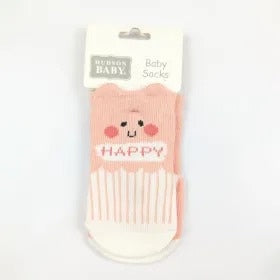 BABY SOCKS IMP CHINA HIGH QUALITY HAPPY PINK