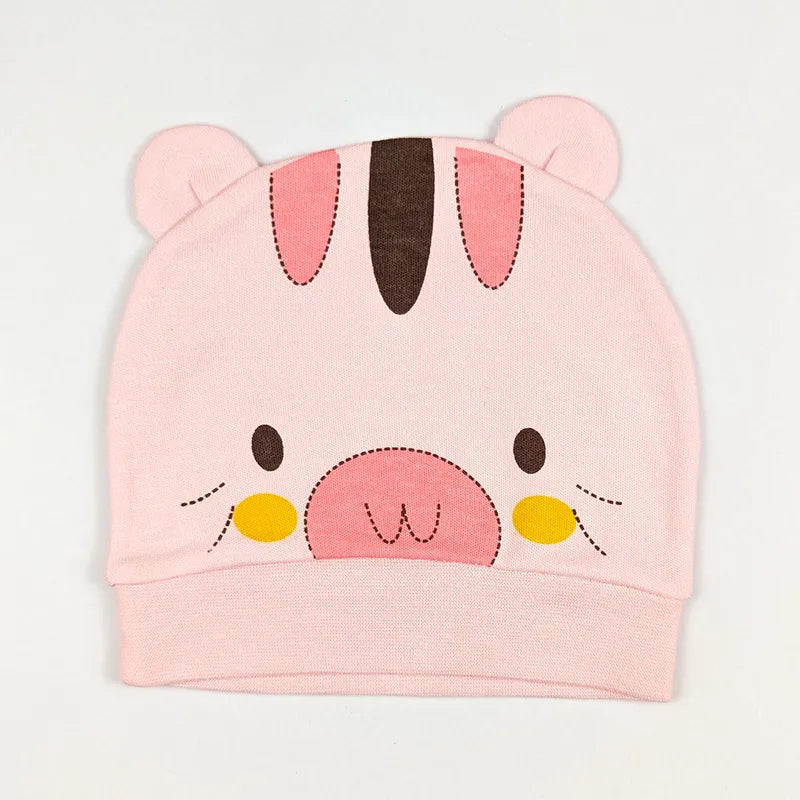 SUN BABY ROUND CAP EAR ANIMAL PINK