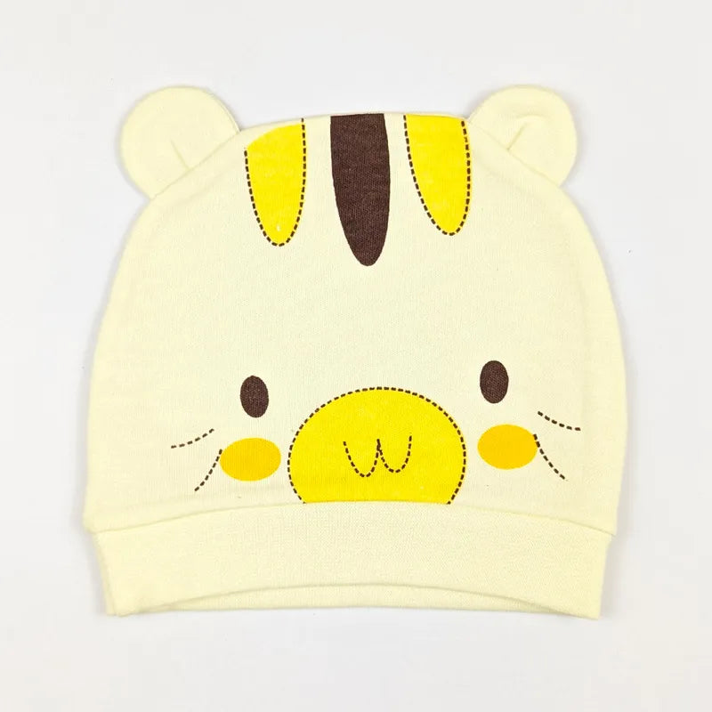 SUN BABY ROUND CAP EAR ANIMAL YELLOW