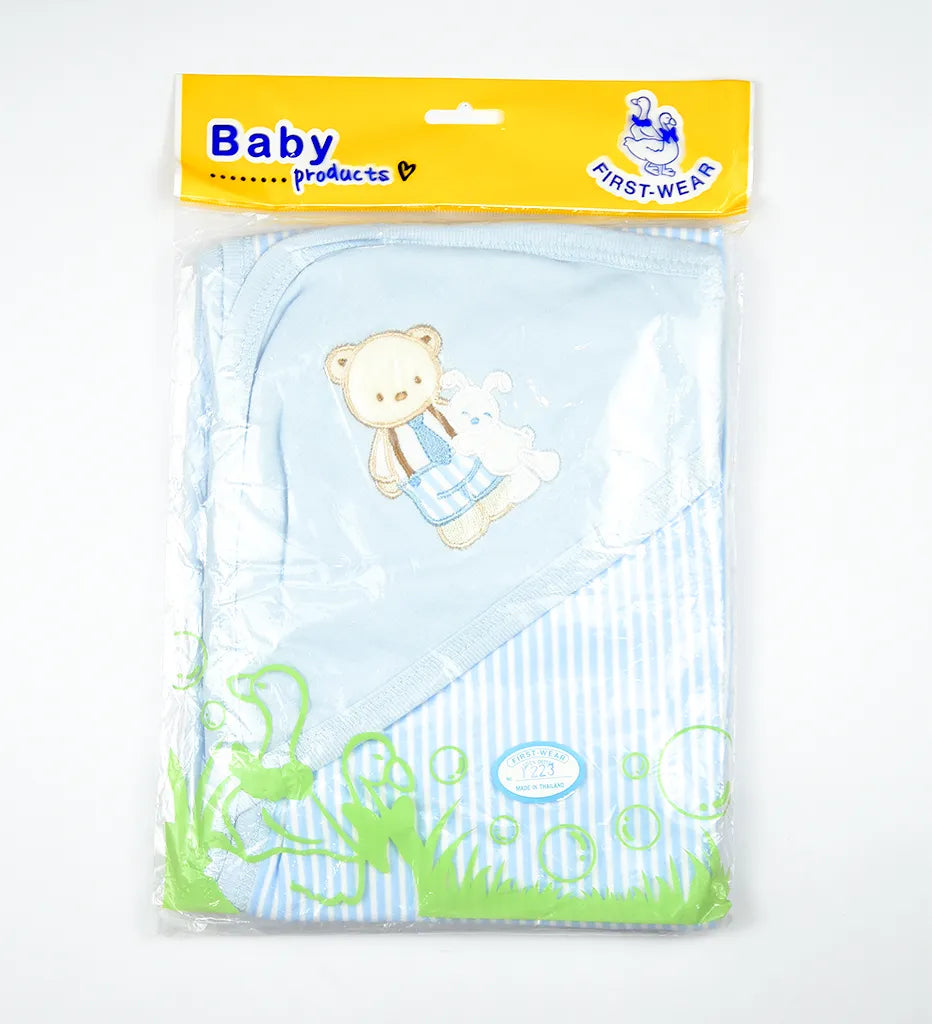 SUN FIRST WEAR WRAPING SHEET BEAR BLUE - image 2