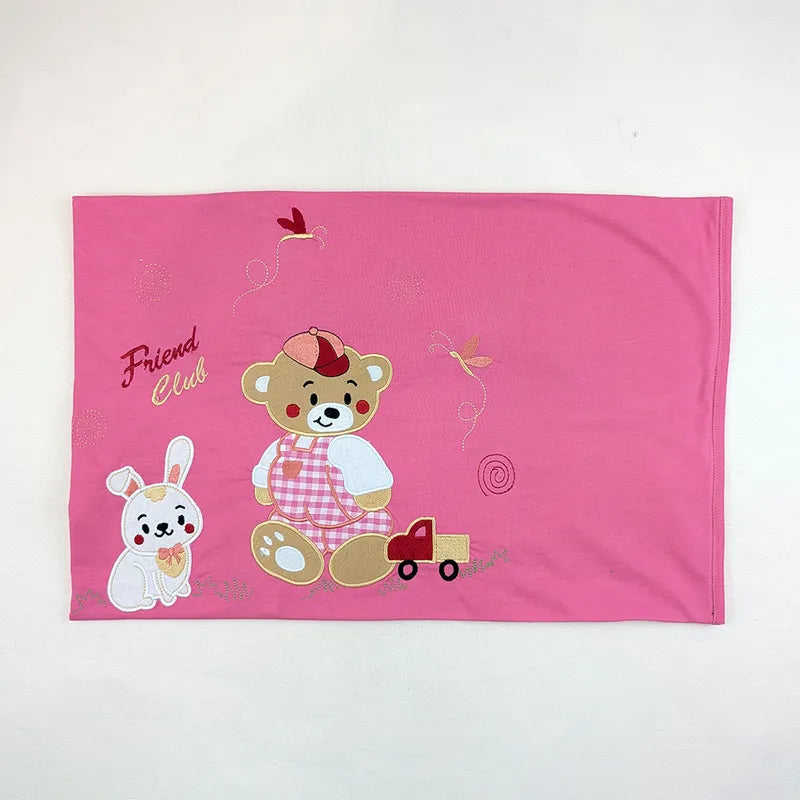 SUNNY BABY WRAPPING SHEET BEAR PINK - image 2