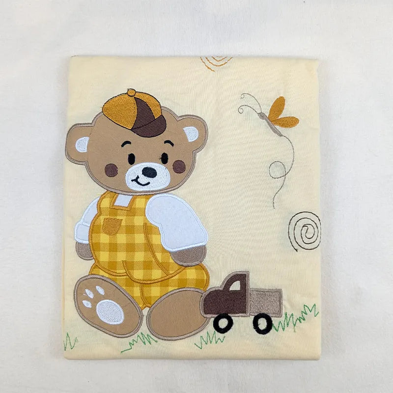 SUNNY BABY WRAPPING SHEET BEAR YELLOW