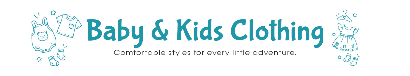 Baby & Kids Clothing collection banner
