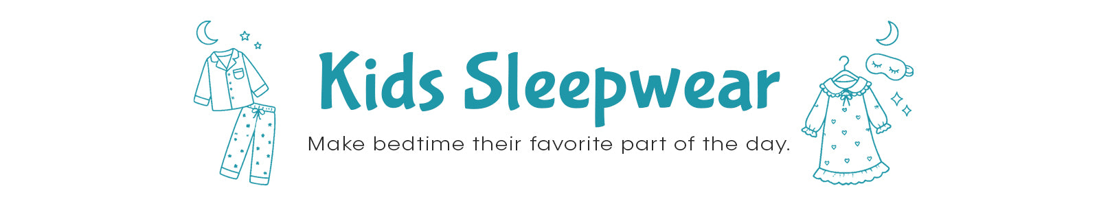 Kids Sleepwear collection banner